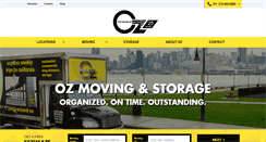 Desktop Screenshot of ozmoving.com